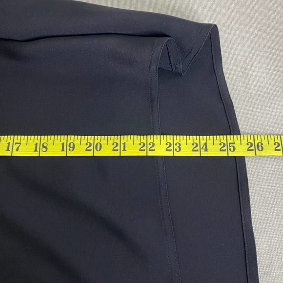 Calvin Klein 205W39NYC Satin Drape-Front Silk Cady top MADE IN ITALY - Picture 13 of 14